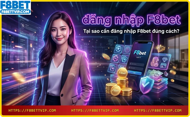 Bảo vệ tài khoản khi đăng nhập F8bet đúng link chính thức