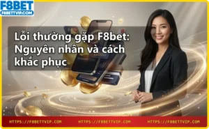 Các biểu tượng lỗi thường gặp trên F8bet: lỗi đăng nhập, lỗi nạp tiền, lỗi kết nối