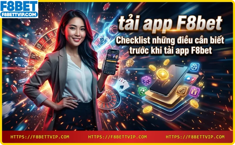 Danh sách kiểm tra các bước cần chuẩn bị trước khi tải app F8bet