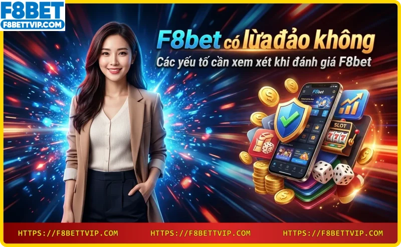 Hình ảnh minh họa các tiêu chí đánh giá F8bet: giấy phép, bảo mật, thanh toán, hỗ trợ
