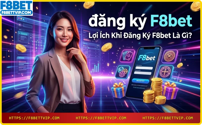 Hình ảnh ưu đãi chào mừng và khuyến mãi hấp dẫn khi đăng ký F8bet