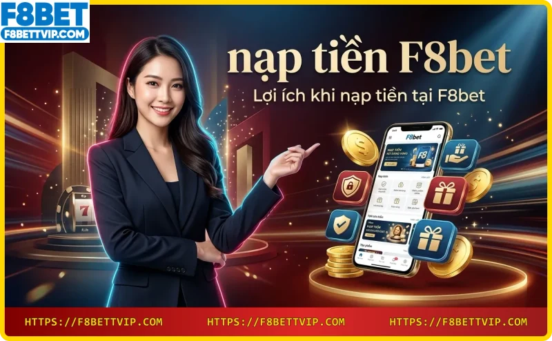 Lợi ích khi nạp tiền tại F8bet: an toàn, nhanh chóng, nhiều ưu đãi
