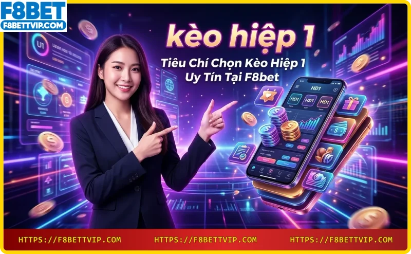Tiêu chí chọn kèo hiệp 1 uy tín tại F8bet: tỷ lệ cược, đa dạng kèo, công cụ soi kèo, bảo mật