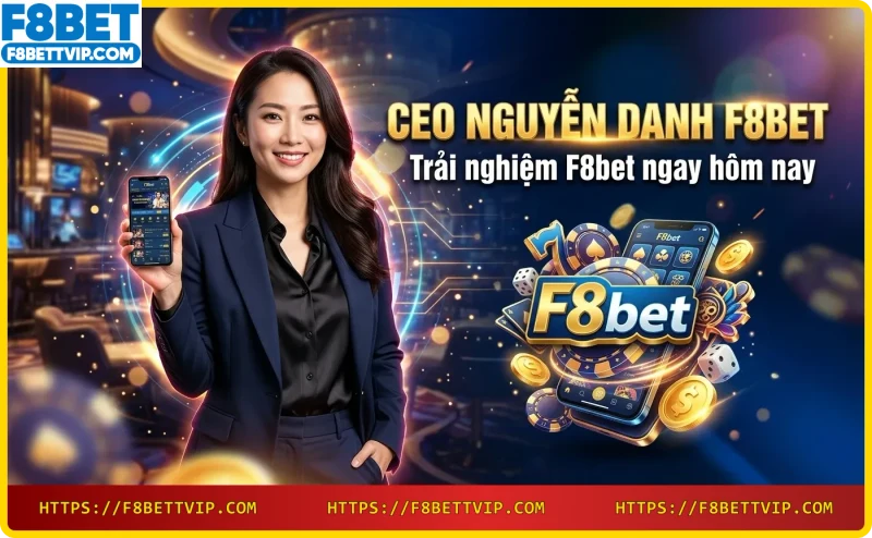 Trải nghiệm F8bet ngay hôm nay – Nhà cái uy tín do CEO Nguyễn Danh sáng lập